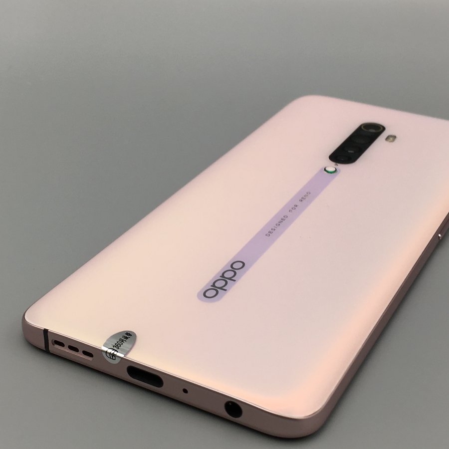 opporeno2全网通薄雾粉8g128g国行95成新