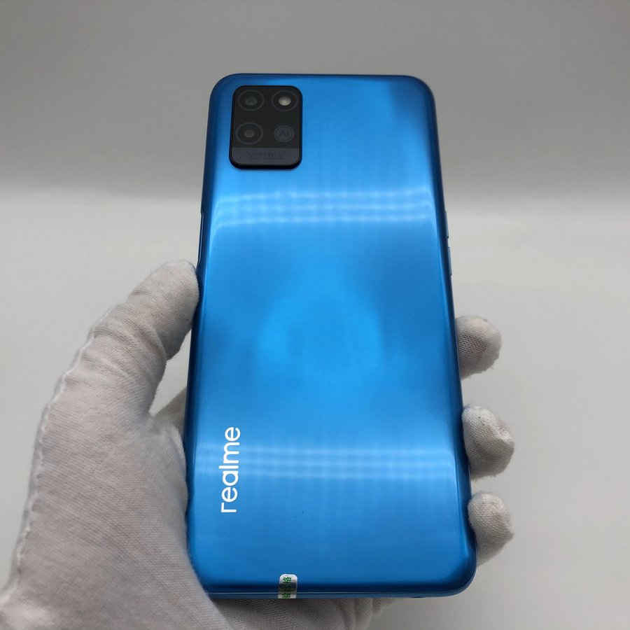 realme真我v115g全网通活力蓝4g128g国行95新真机实拍