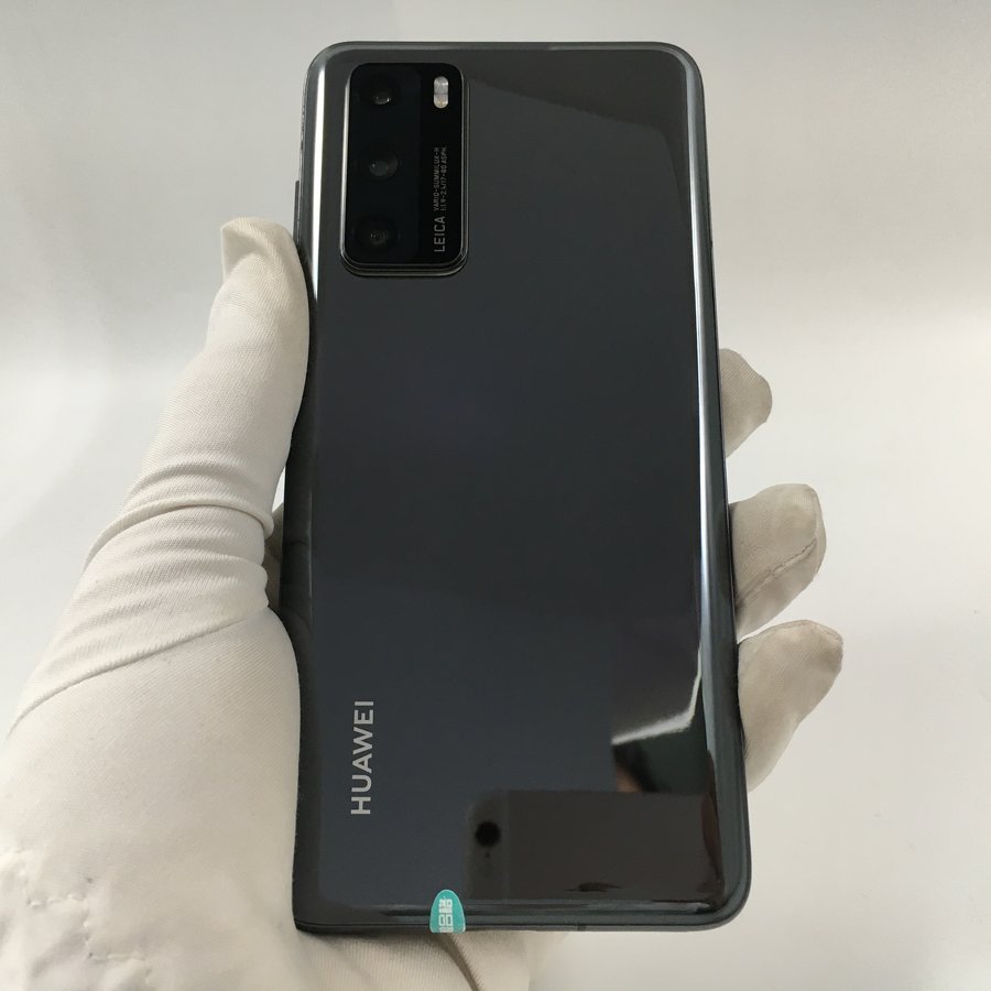 华为【p40 5g】5g全网通 亮黑色 8g/128g 国行 8成新