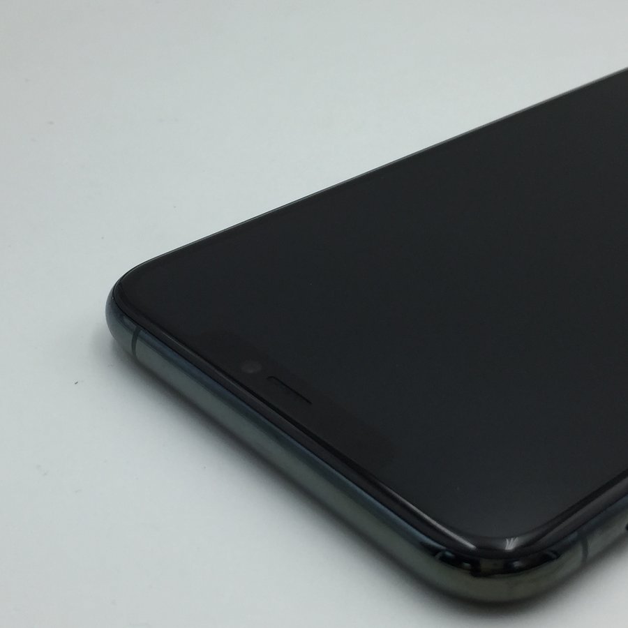 苹果【iphone 11 pro max】全网通 暗夜绿色 256g 国行 8成新 256g