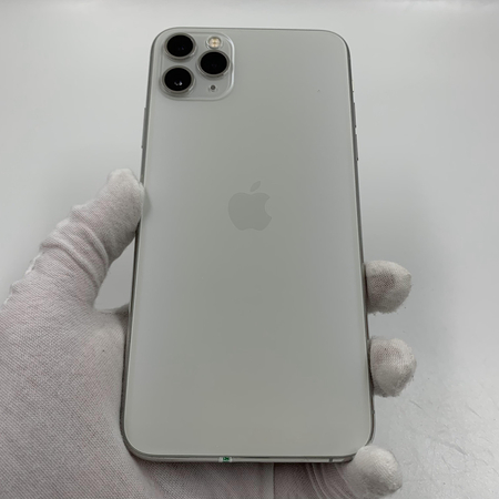 苹果【iphone 11 pro max】4g全网通 银色 64g 国行 9成新 真机实拍