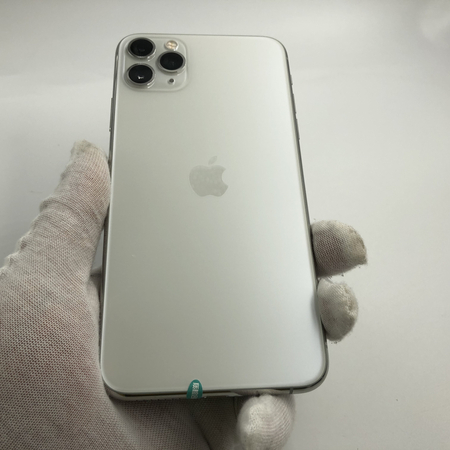 苹果【iphone 11 pro max】4g全网通 银色 256g 国行 7成新