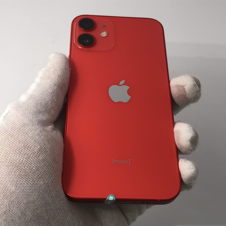 苹果12红色后面图片图片