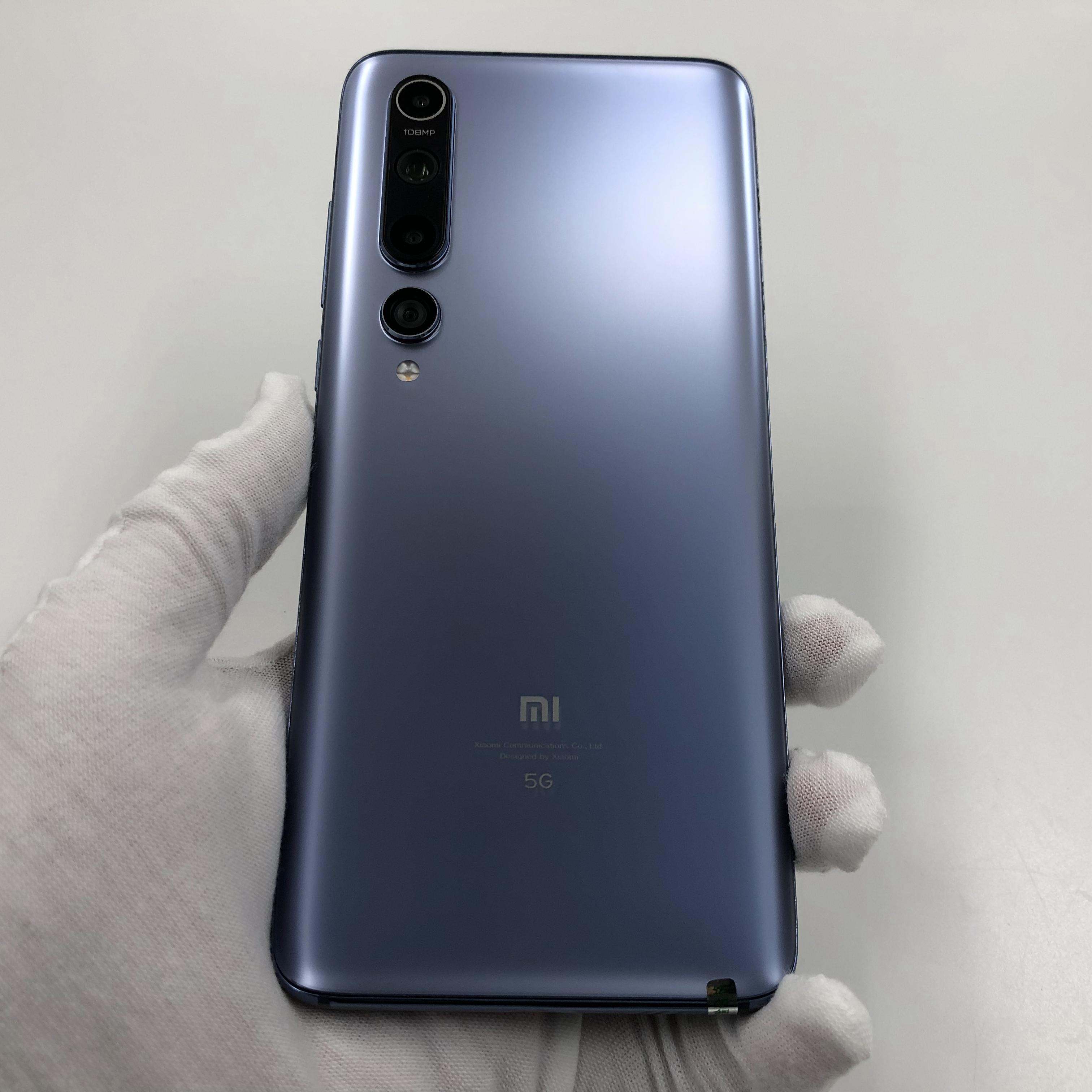 小米【小米10 5g】5g全网通 国风雅灰 8g/256g 国行 8成新 真机实拍