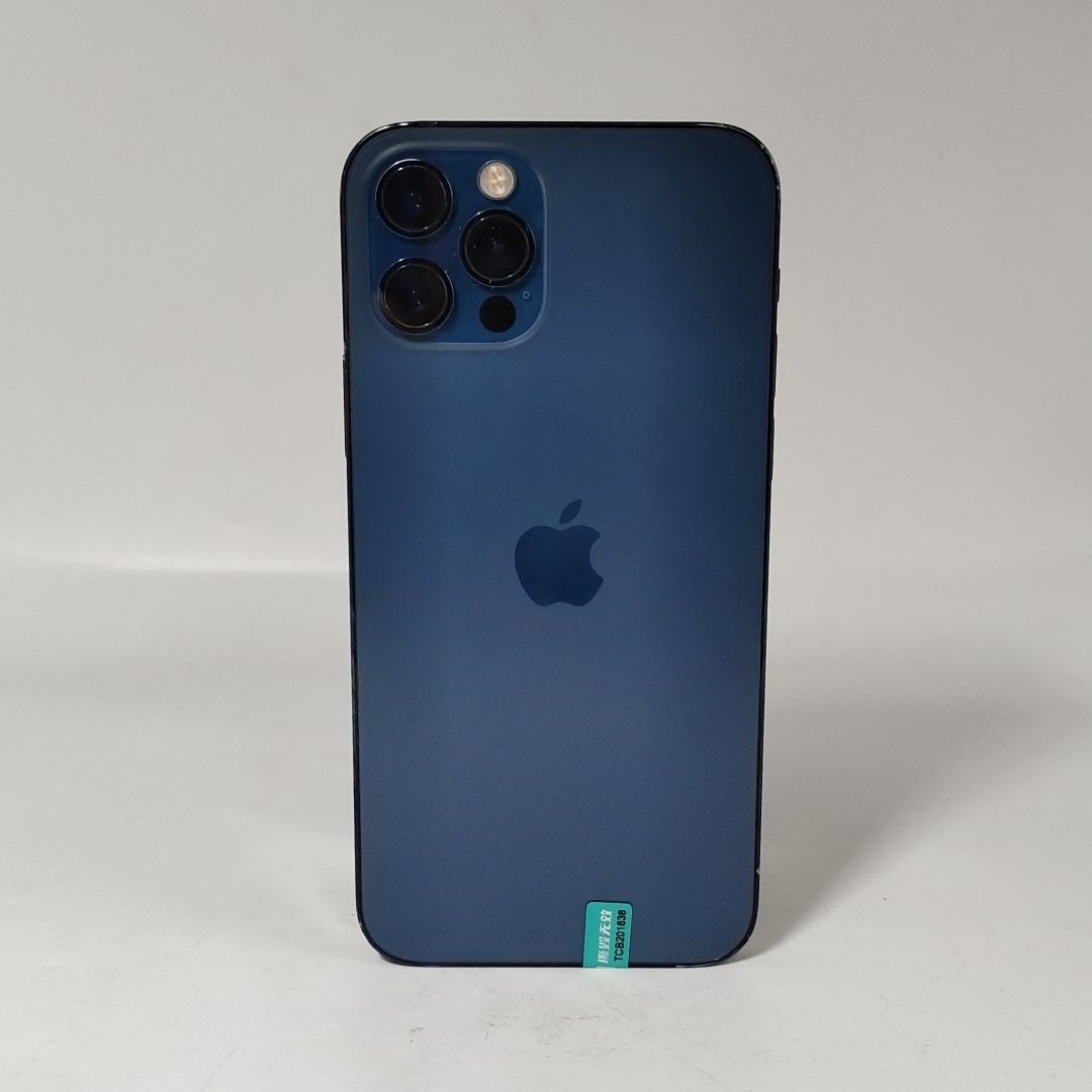 苹果【iPhone 12 Pro】5G全网通 海蓝色 128G 国际版 8成新 