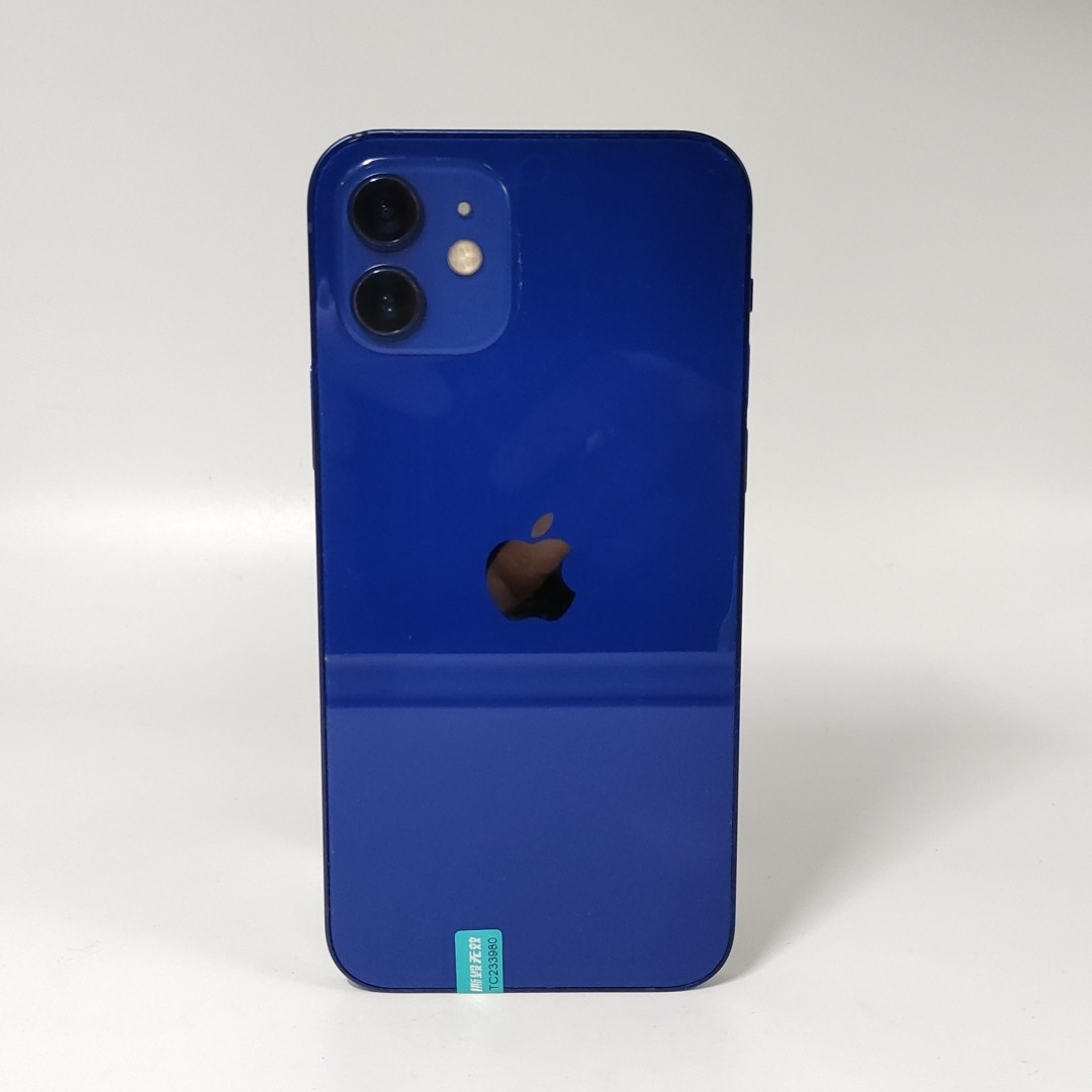 苹果【iPhone 12】5G全网通 蓝色 128G 国行 9成新 