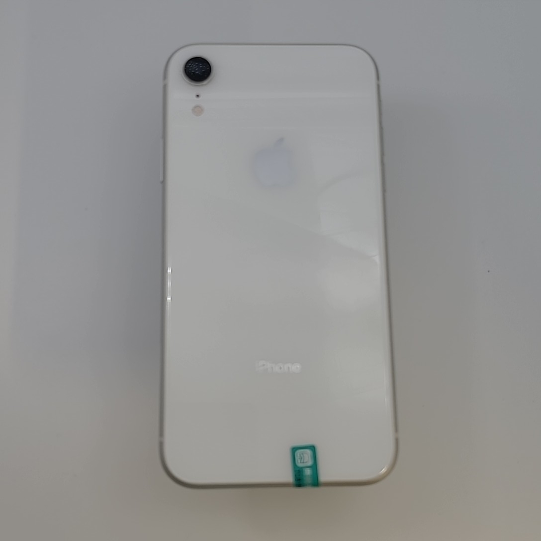 苹果【iPhone XR】白色 128G 国行 8成新 