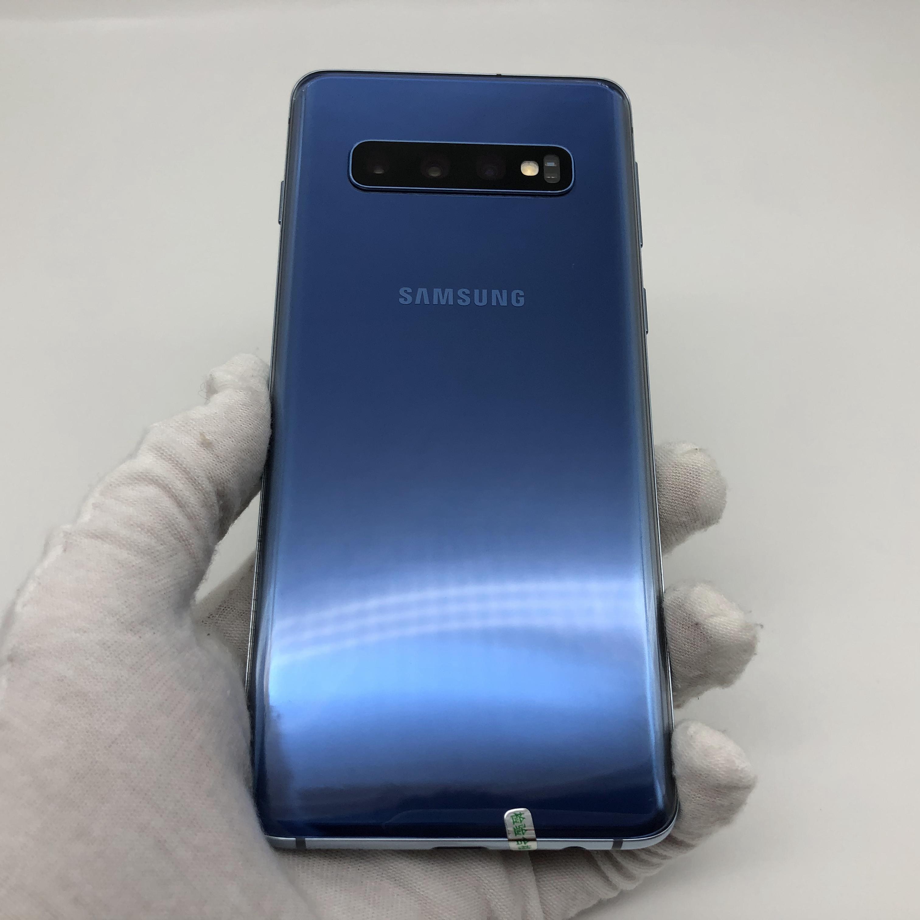 官方质检95成新 全网通 8g/128g 国行 蓝色 三星 galaxy s10