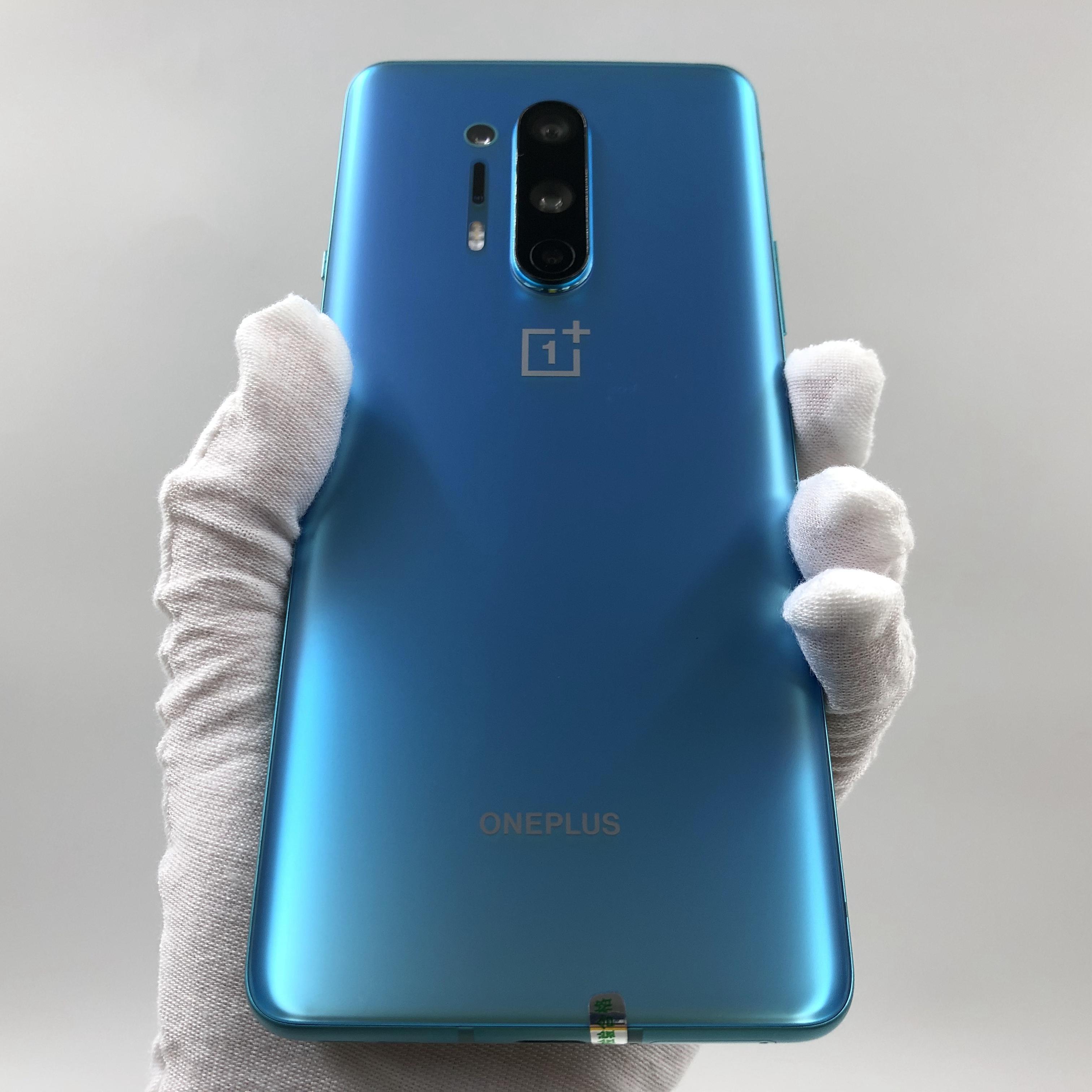 一加【一加 8 pro 5g】5g全网通 青空 8g/128g 国行 8成新 真机实拍