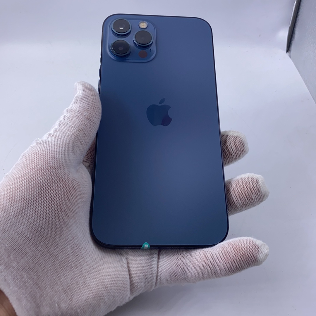 官方质检9成新 5g全网通 海蓝色 国行 128g 苹果 iphone 12 pro max