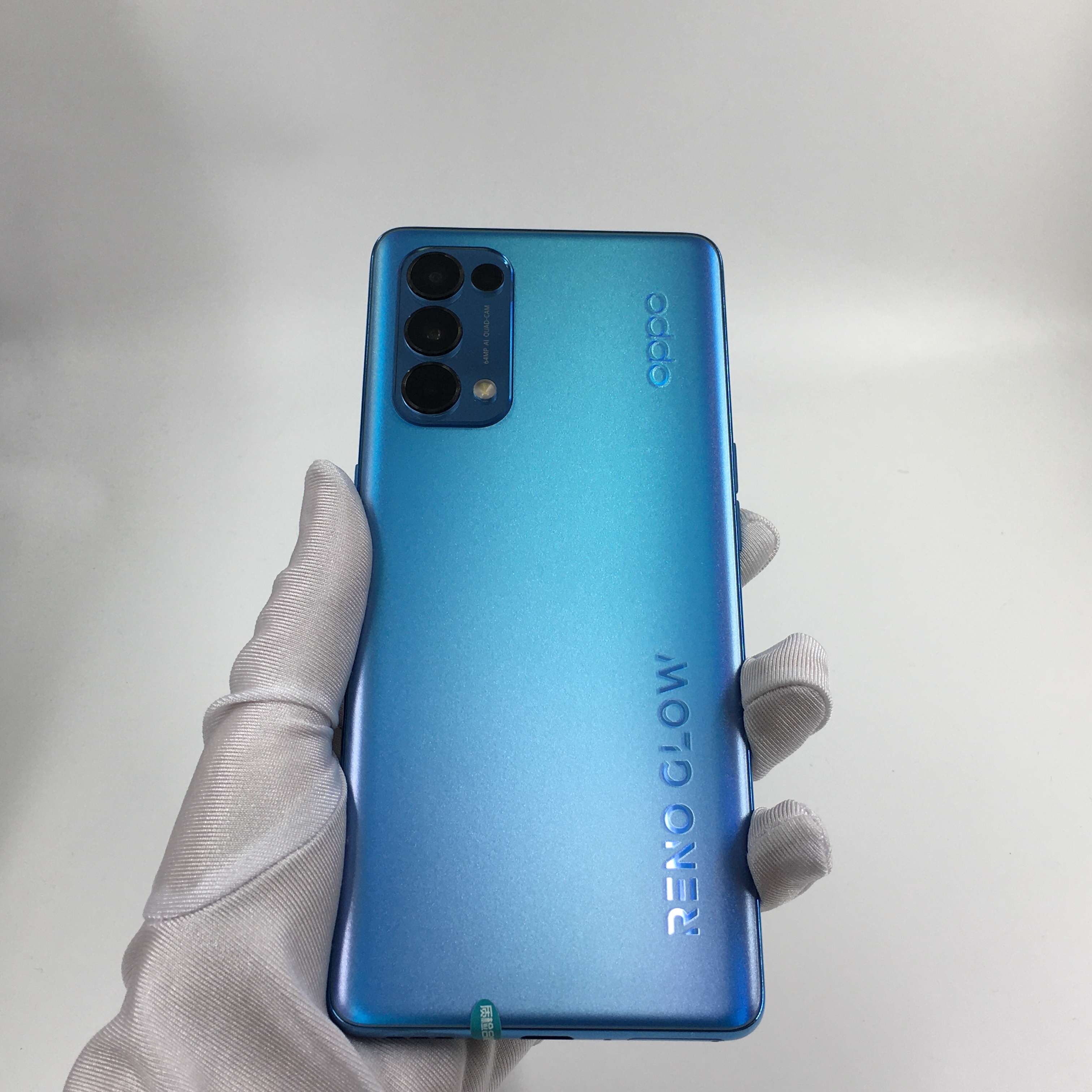 oppo reno5 pro 5g全网通 极光蓝 8g/128g 国行 95新 8g/128g真机