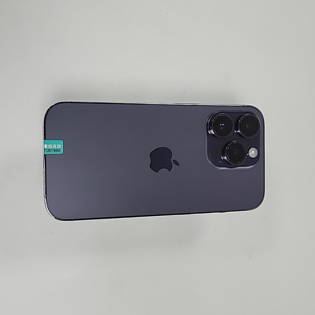 苹果【iPhone 14 Pro】5G全网通 暗紫色 128G 国行 8成新 