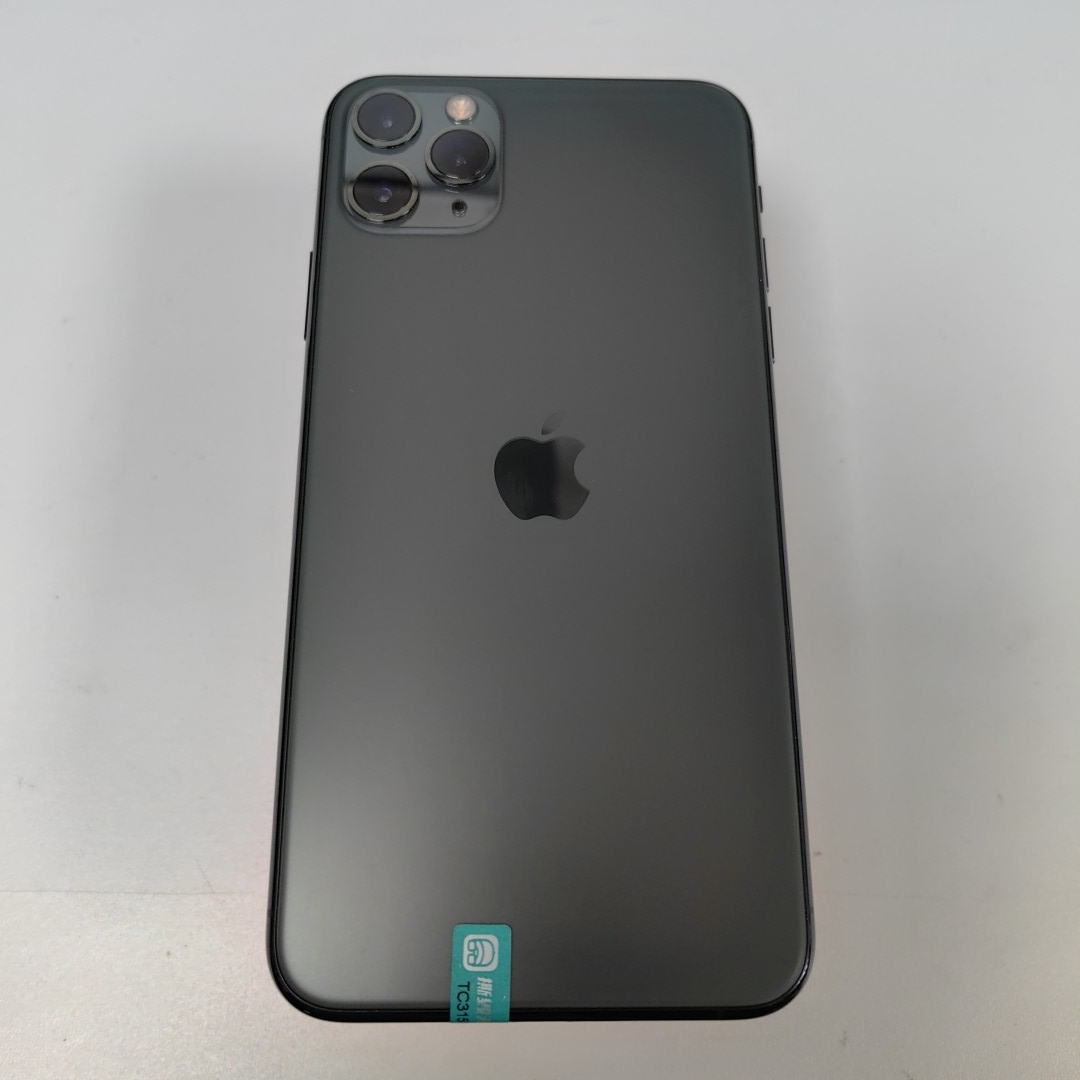 苹果【iPhone 11 Pro Max】4G全网通 暗夜绿色 64G 国行 95新 