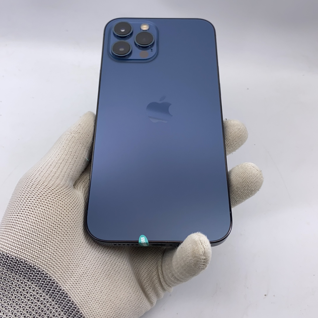 官方质检95成新 5g全网通 海蓝色 国行 128g 苹果 iphone 12 pro max