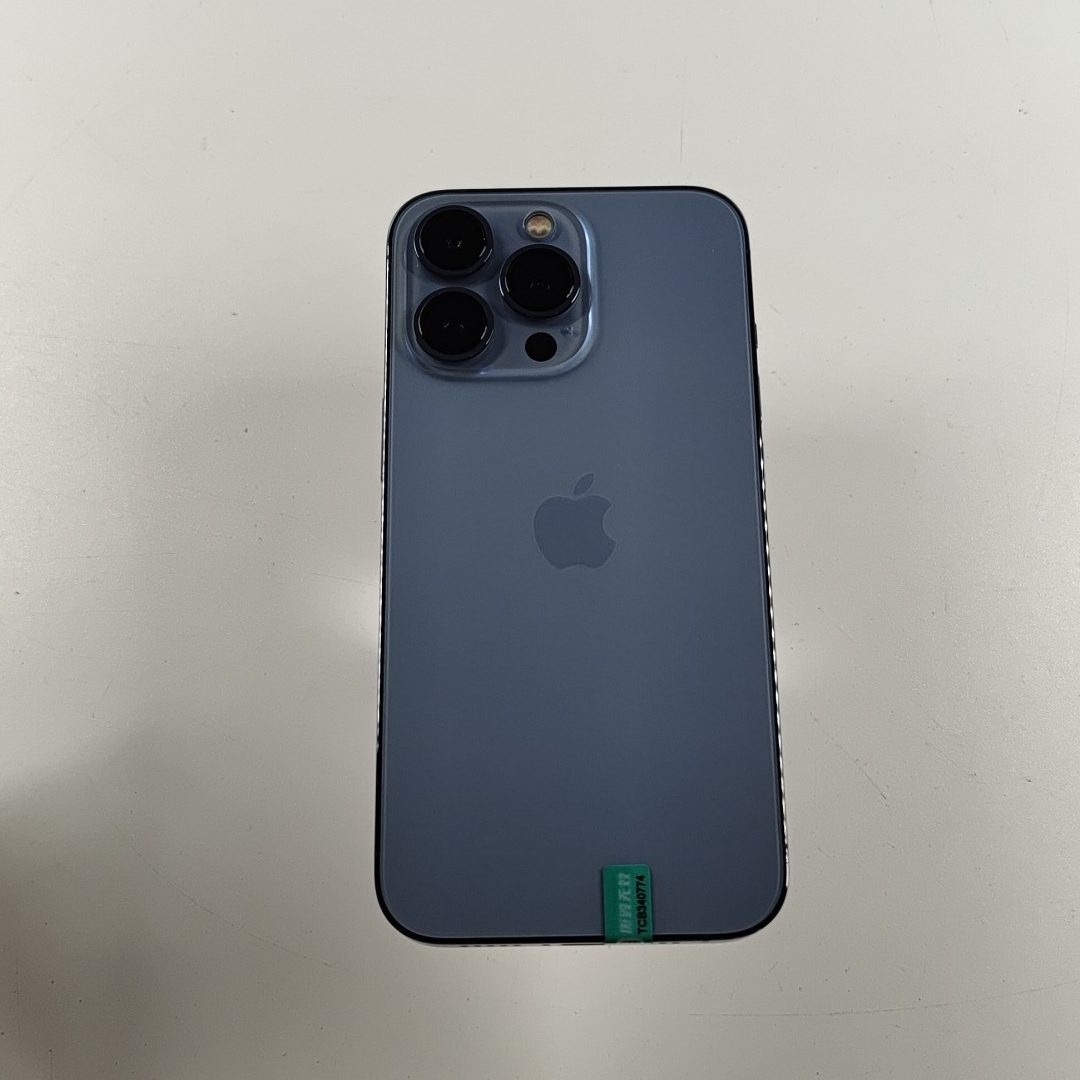 苹果【iPhone 13 Pro】5G全网通 远峰蓝色 128G 国行 9成新 