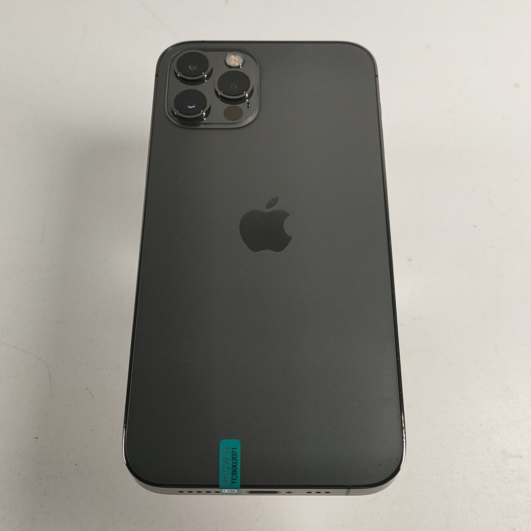 苹果【iPhone 12 Pro】5G全网通 石墨色 128G 国行 8成新 