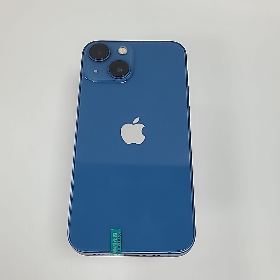 苹果【iPhone 13 mini】5G全网通 蓝色 128G 国行 9成新 