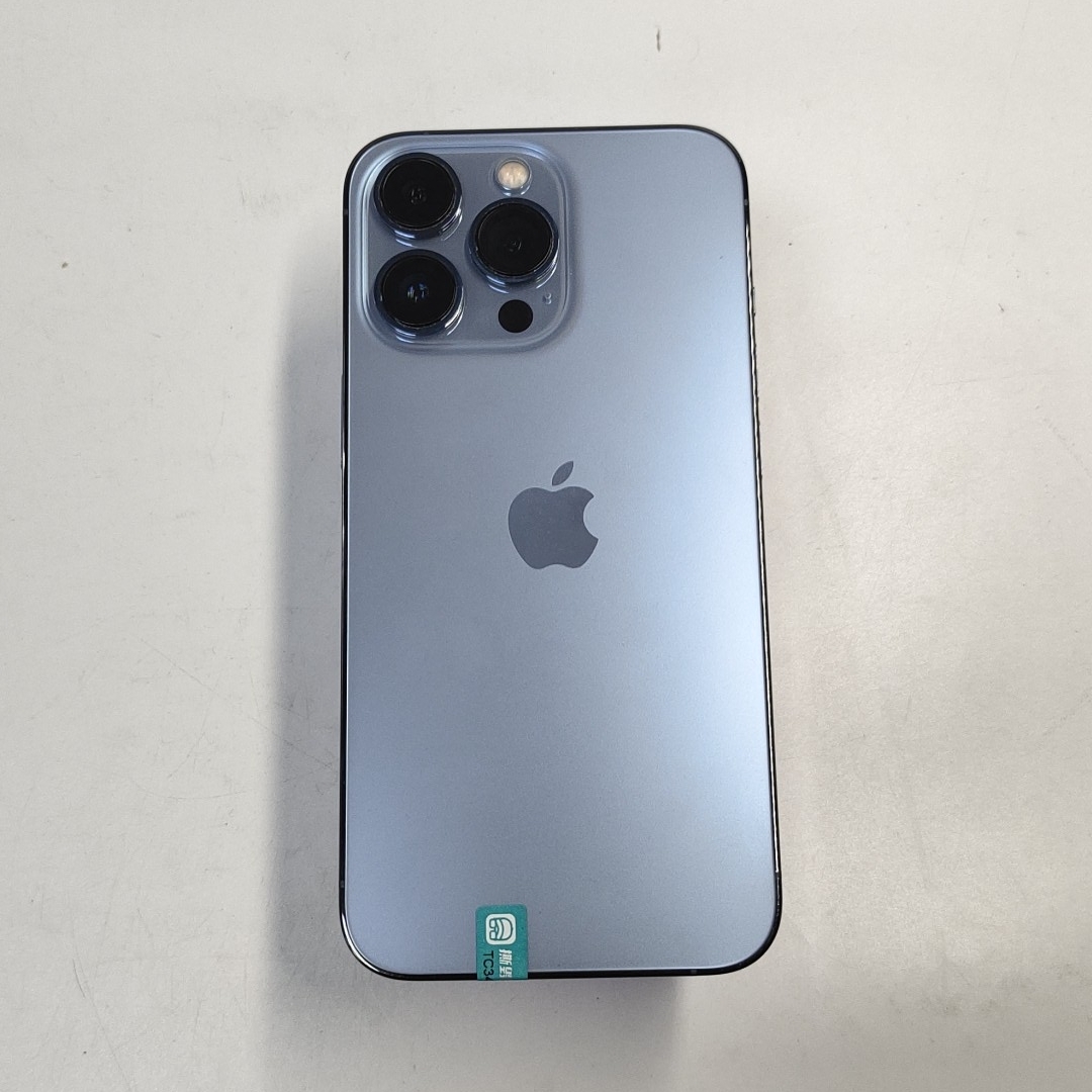 苹果【iPhone 13 Pro】5G全网通 远峰蓝色 256G 国行 8成新 