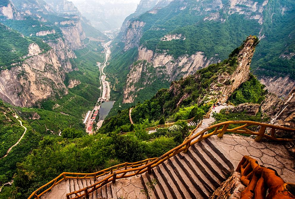 太行山大峡谷 百里艺术画廊