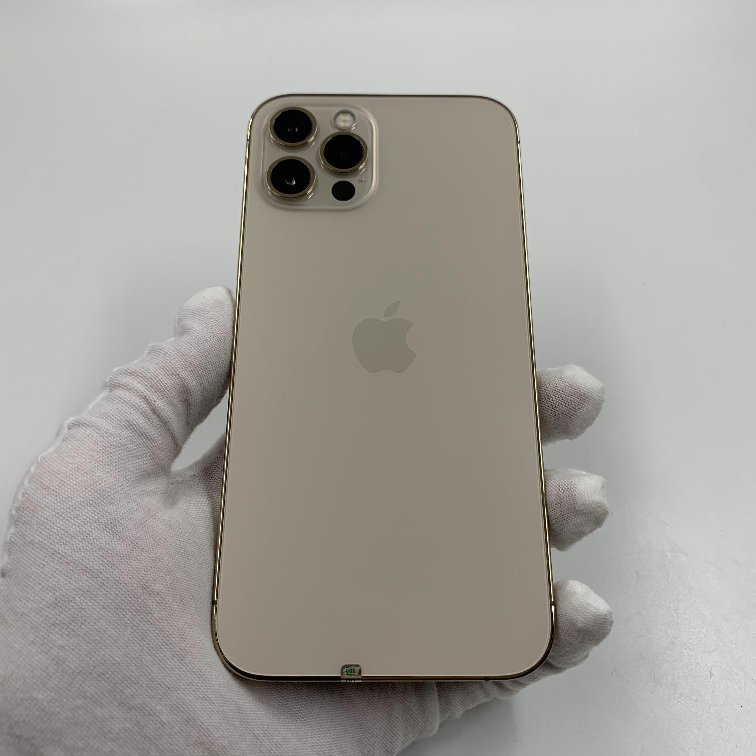 苹果【iphone 12 pro】5g全网通 金色 256g 国行 95新 真机实拍 官保