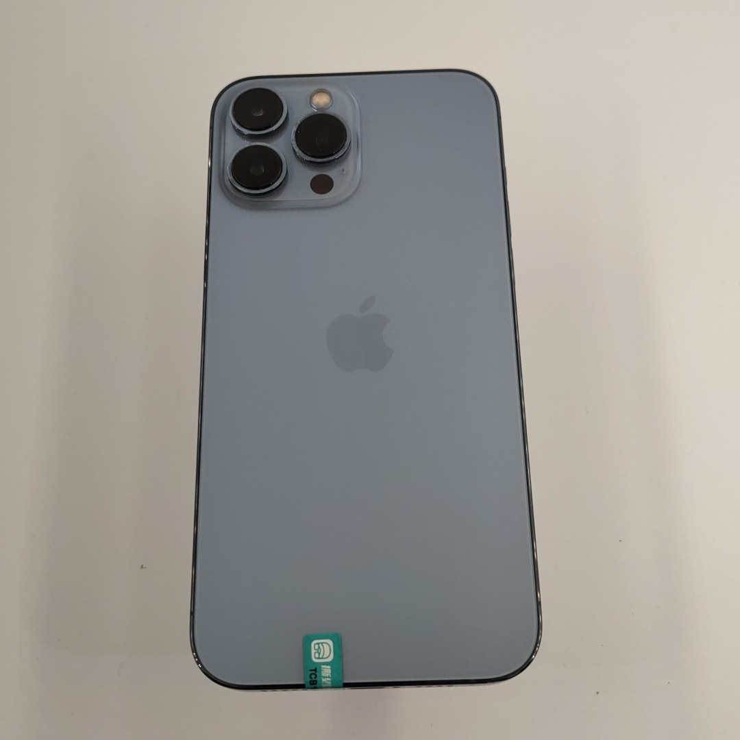 苹果【iPhone 13 Pro Max】5G全网通 远峰蓝色 256G 国行 95新 