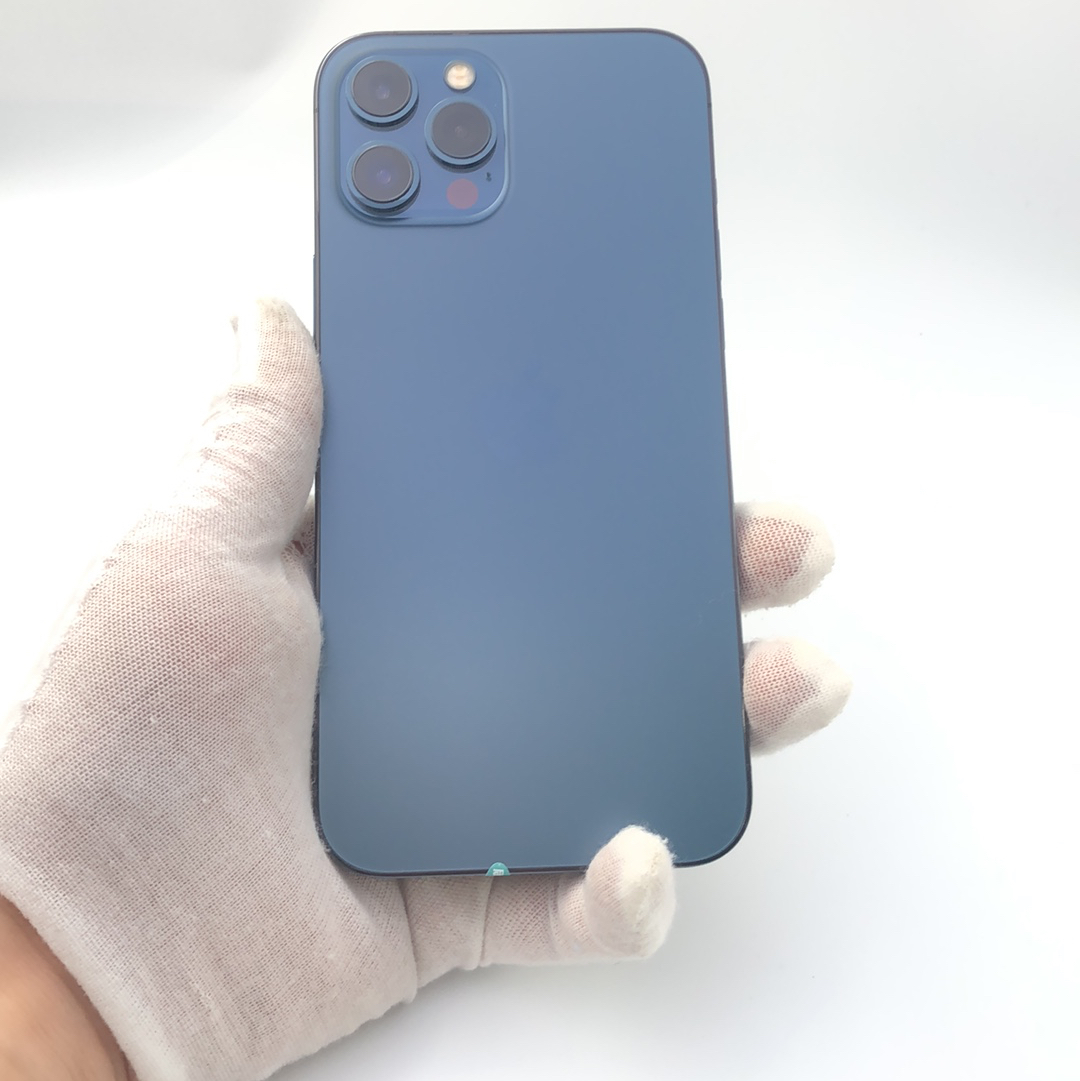 官方质检9成新 5g全网通 海蓝色 国行 256g 苹果 iphone 12 pro max