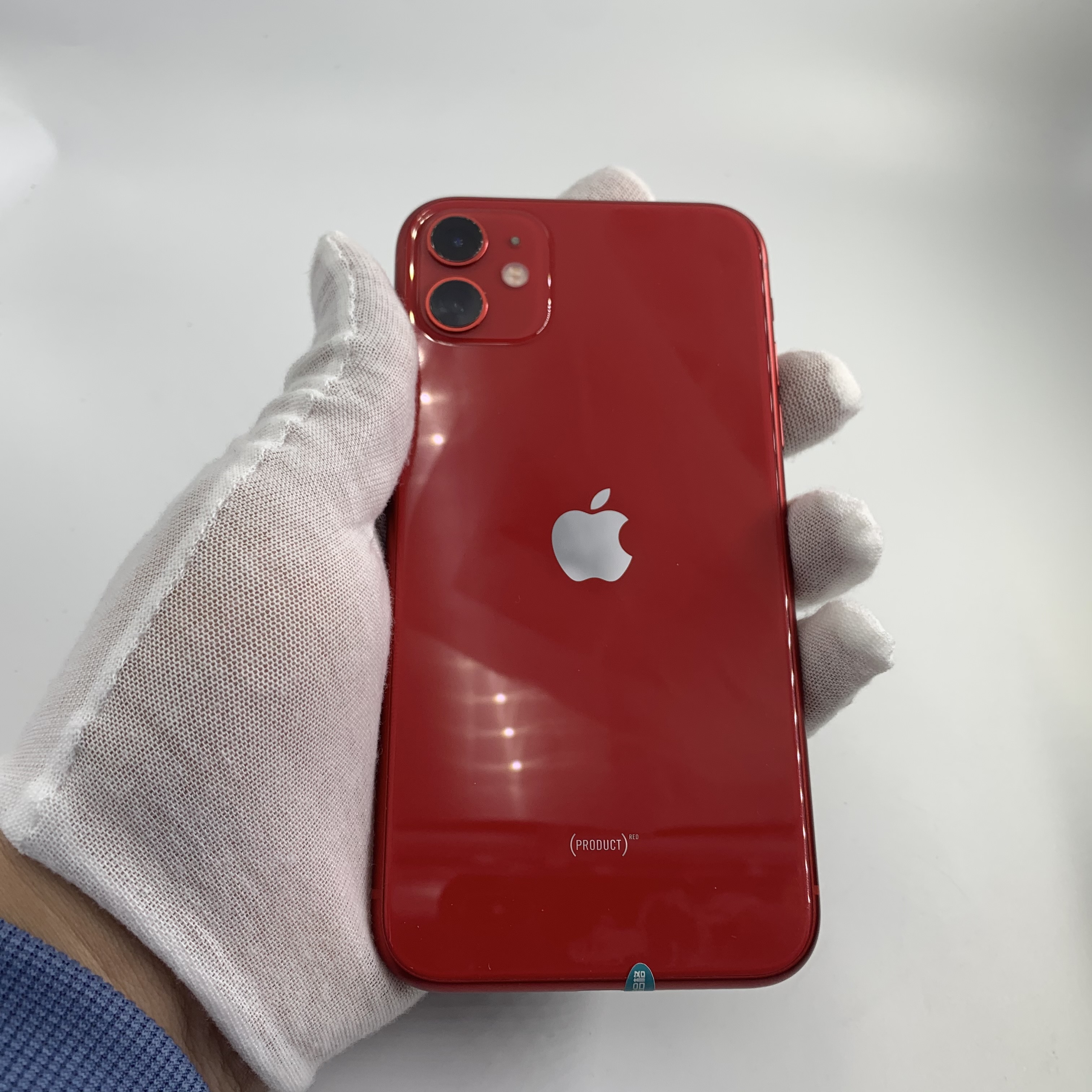 苹果【iphone 11】4g全网通 红色 128g 国行 95新