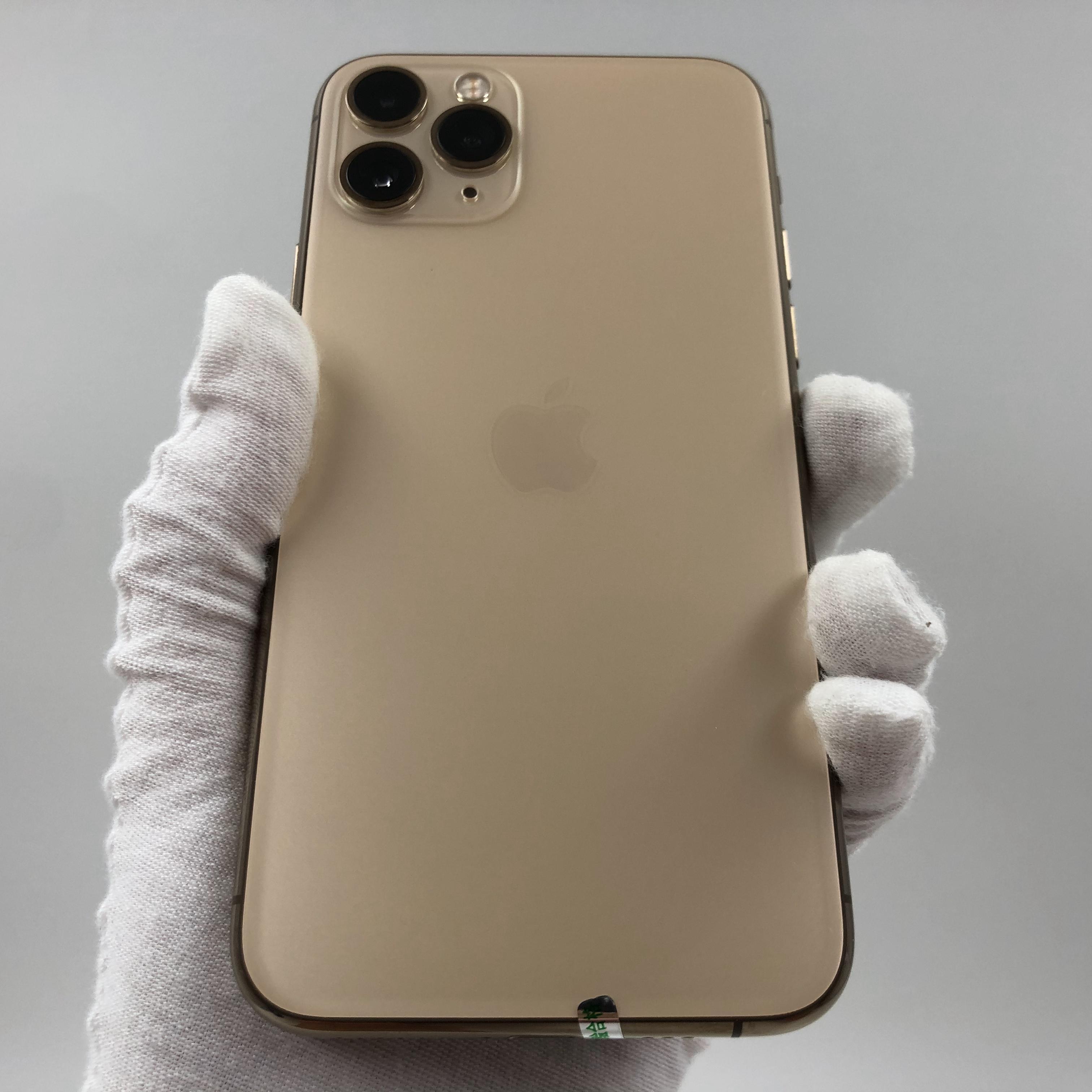 苹果【iphone 11 pro】4g全网通 金色 64g 国行 95新 真机实拍