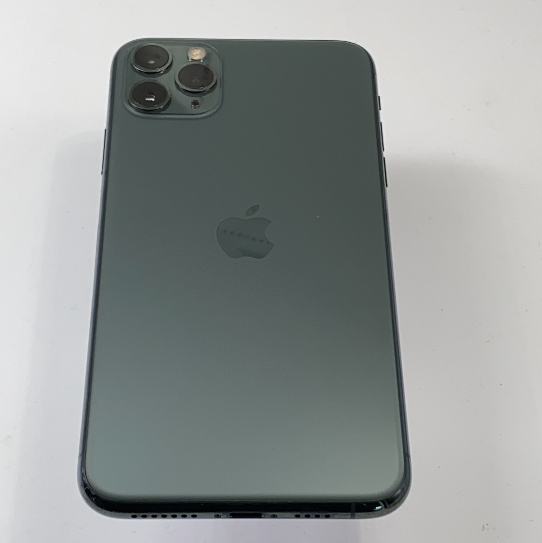 苹果【iphone 11 pro max】4g全网通 暗夜绿色 256g 国行 95新