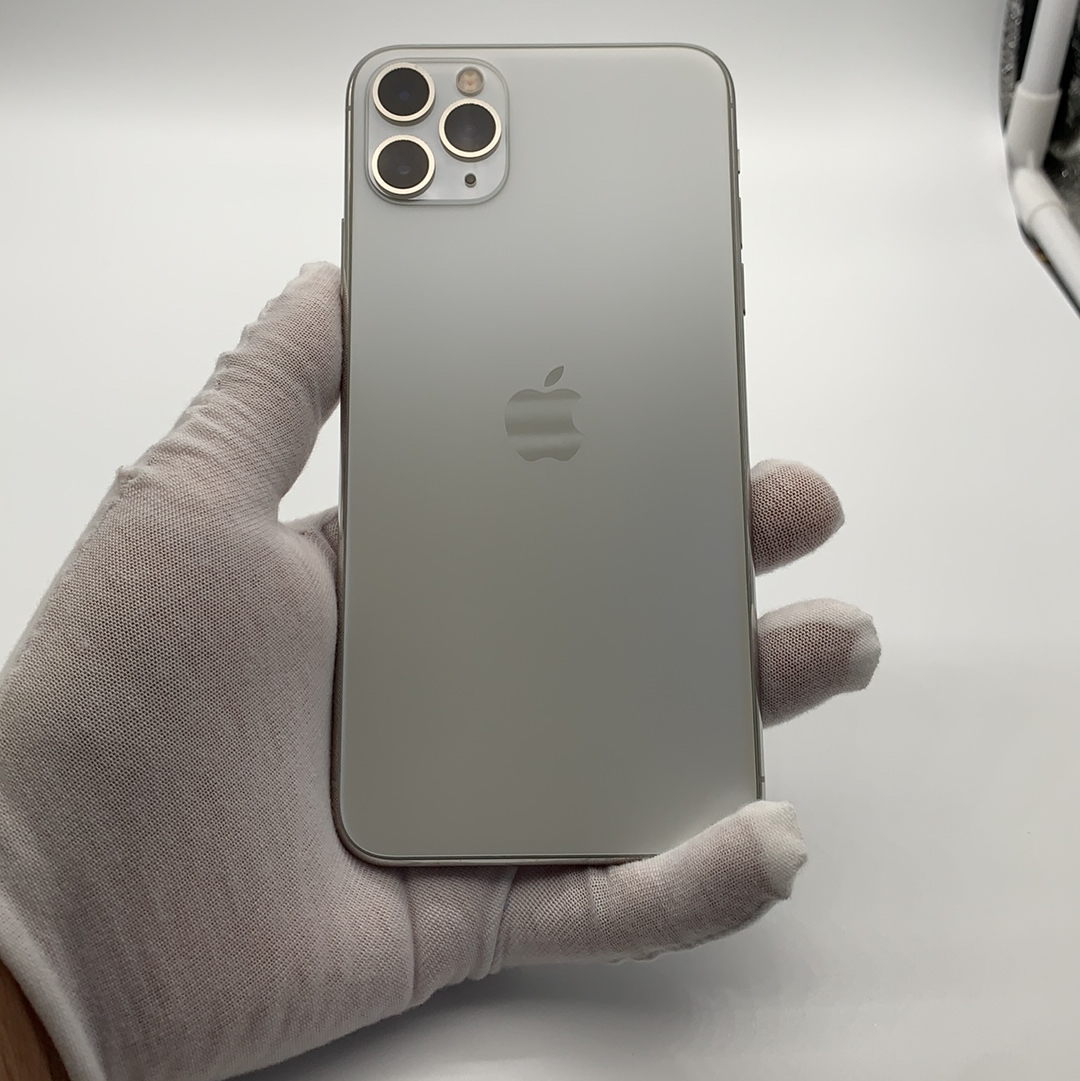 官方质检95成新 银色 256g 国行 4g全网通 苹果 iphone 11 pro max
