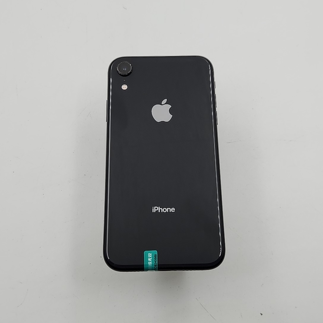 苹果【iPhone XR】4G全网通 黑色 64G 国行 95新 