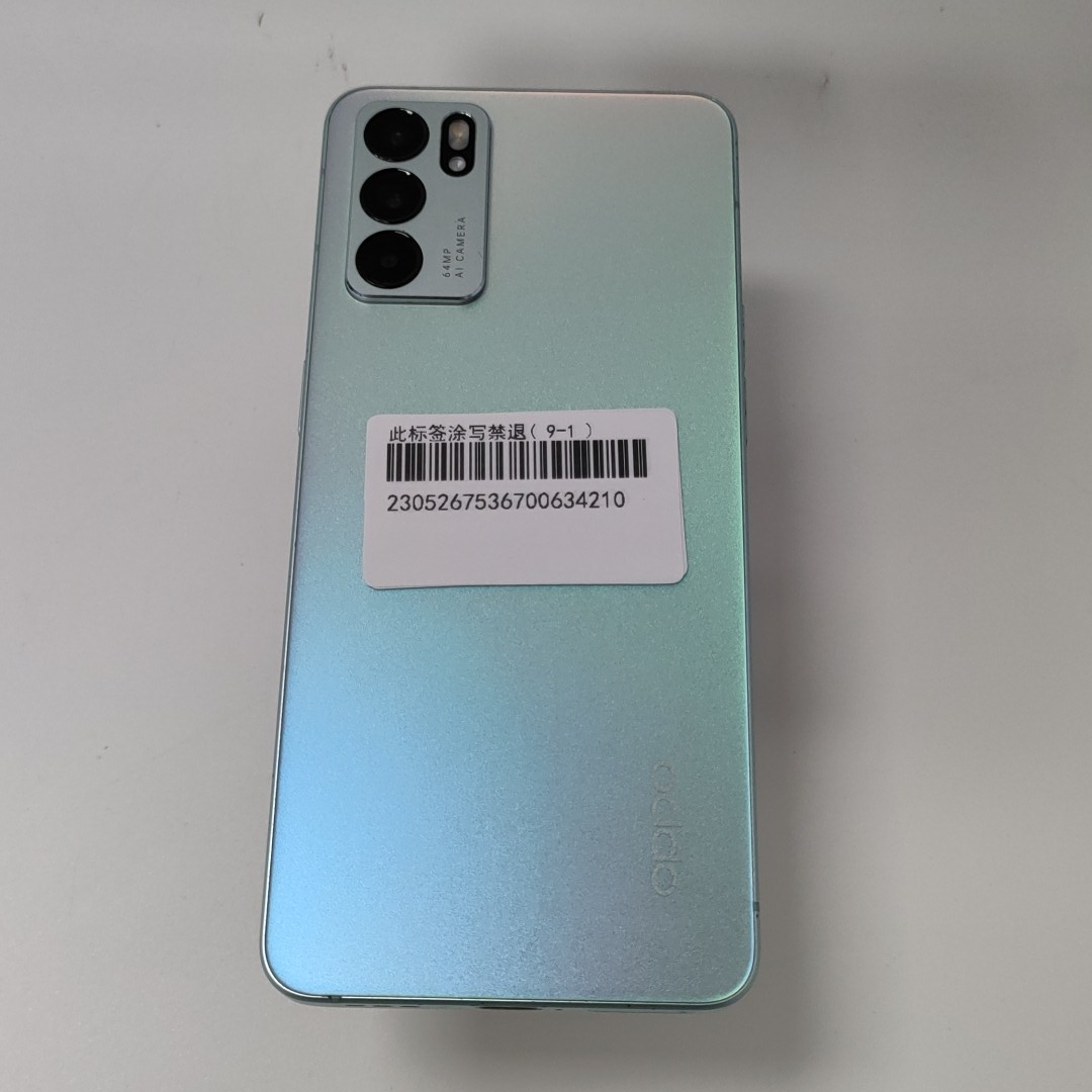 oppo【OPPO Reno6】5G全网通 星河入梦 8G/128G 国行 8成新 