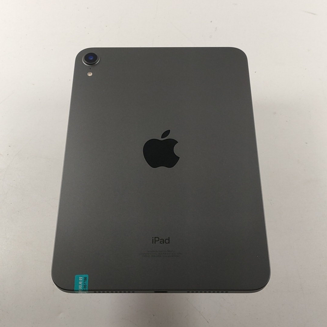 苹果【iPad mini 6】WIFI版 深空灰 64G 国行 95新 