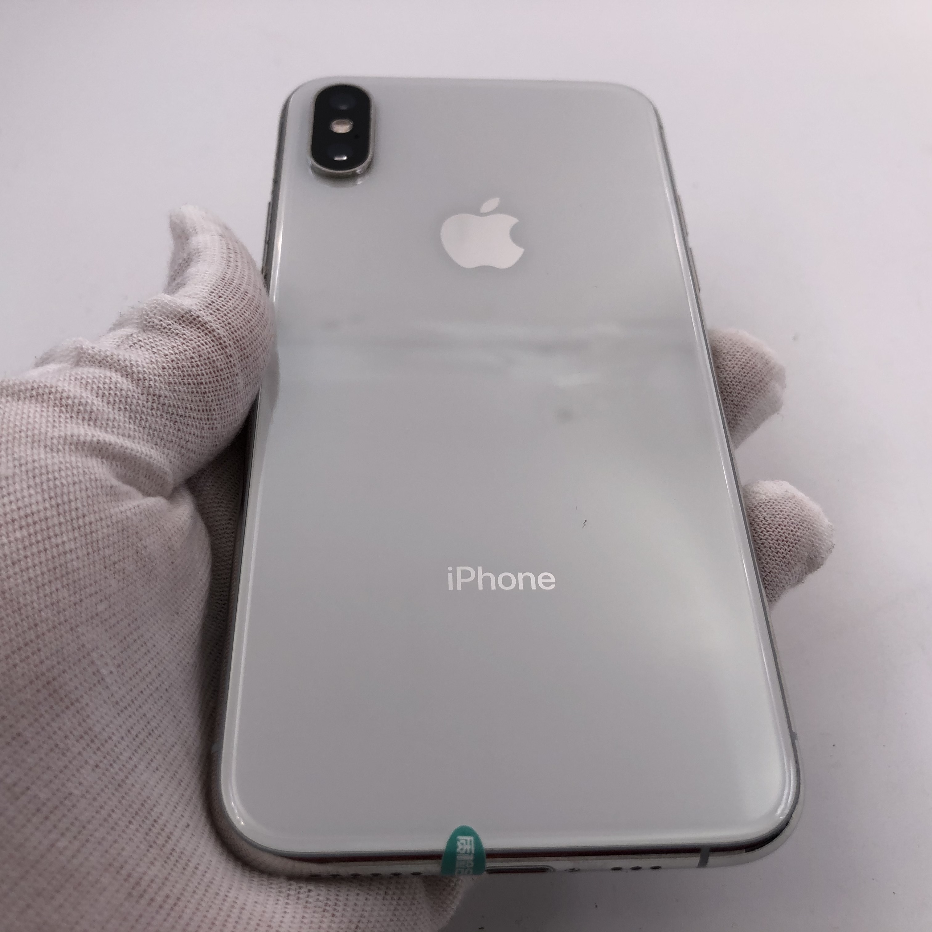苹果【iphone xs】4g全网通 银色 64g 国行 9成新