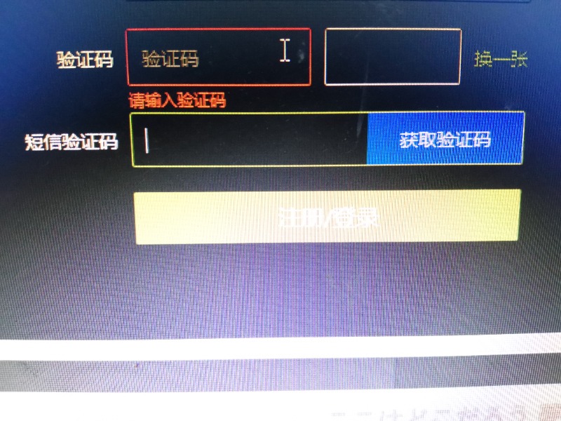 为什么一直显示验证码无效呢