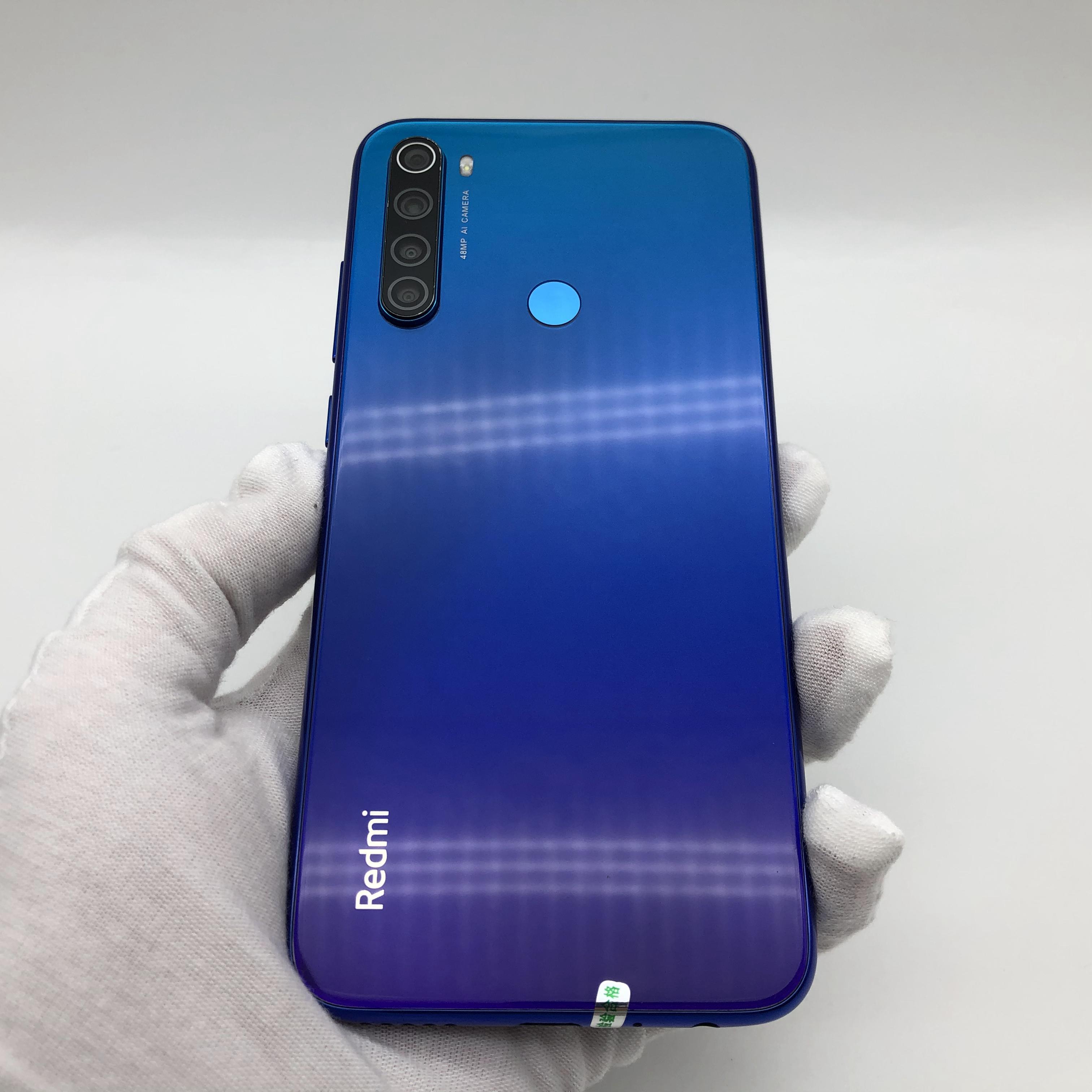 小米【redmi note 8】4g全网通 蓝色 6g/64g 国行 8成新 真机实拍
