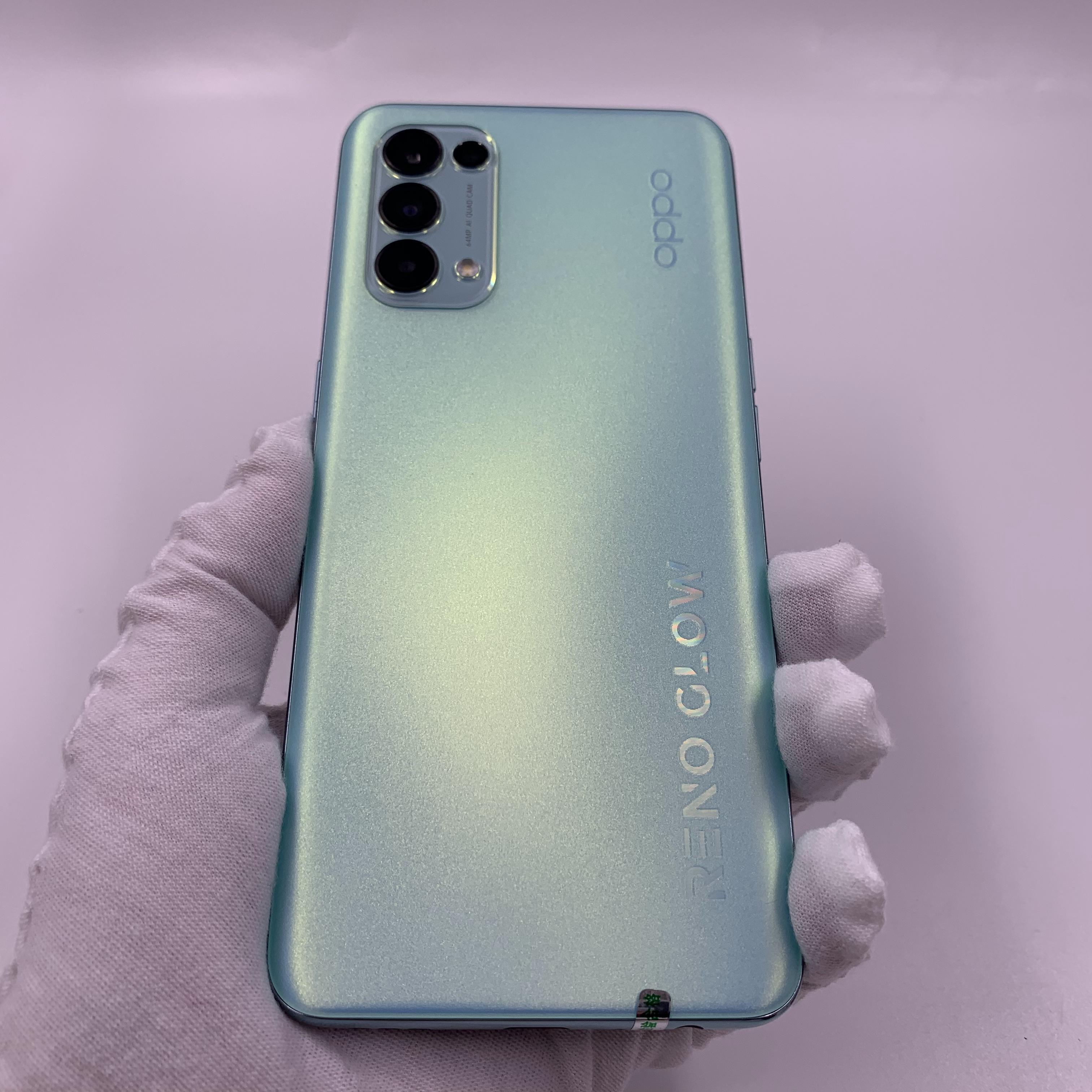 oppo【reno 5k 5g】5g全网通 恋恋青风 12g/256g 国行 99新 真机实拍