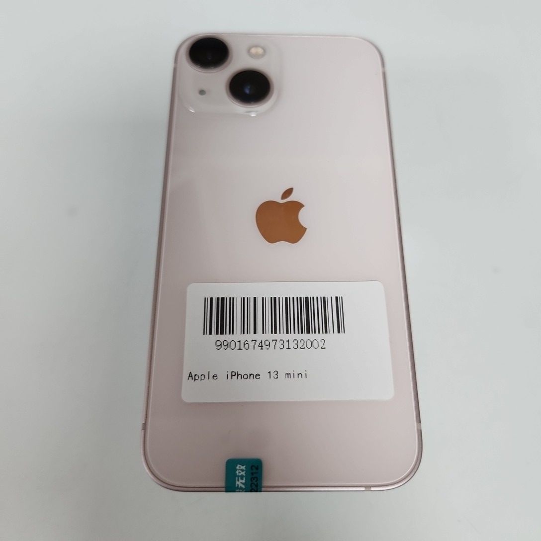 苹果【iPhone 13 mini】5G全网通 粉色 128G 国行 8成新 