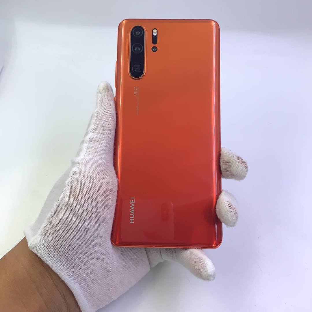 官方质检99成新 赤茶橘 8g/256g 国行 4g全网通 华为 p30 pro