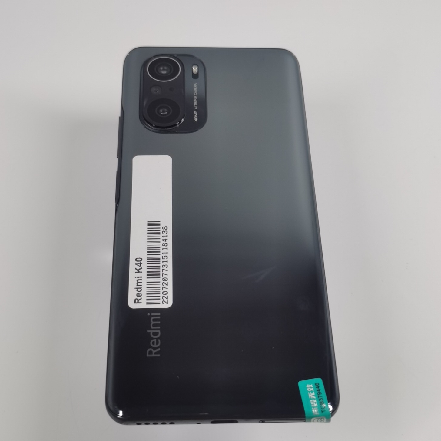 小米【redmi k40】5g全网通 亮黑色 12g/256g 国行 95新