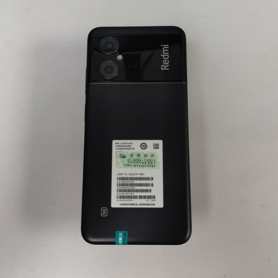小米【Redmi Note 11R】5G全网通 神秘黑境 4G/128G 国行 95新 