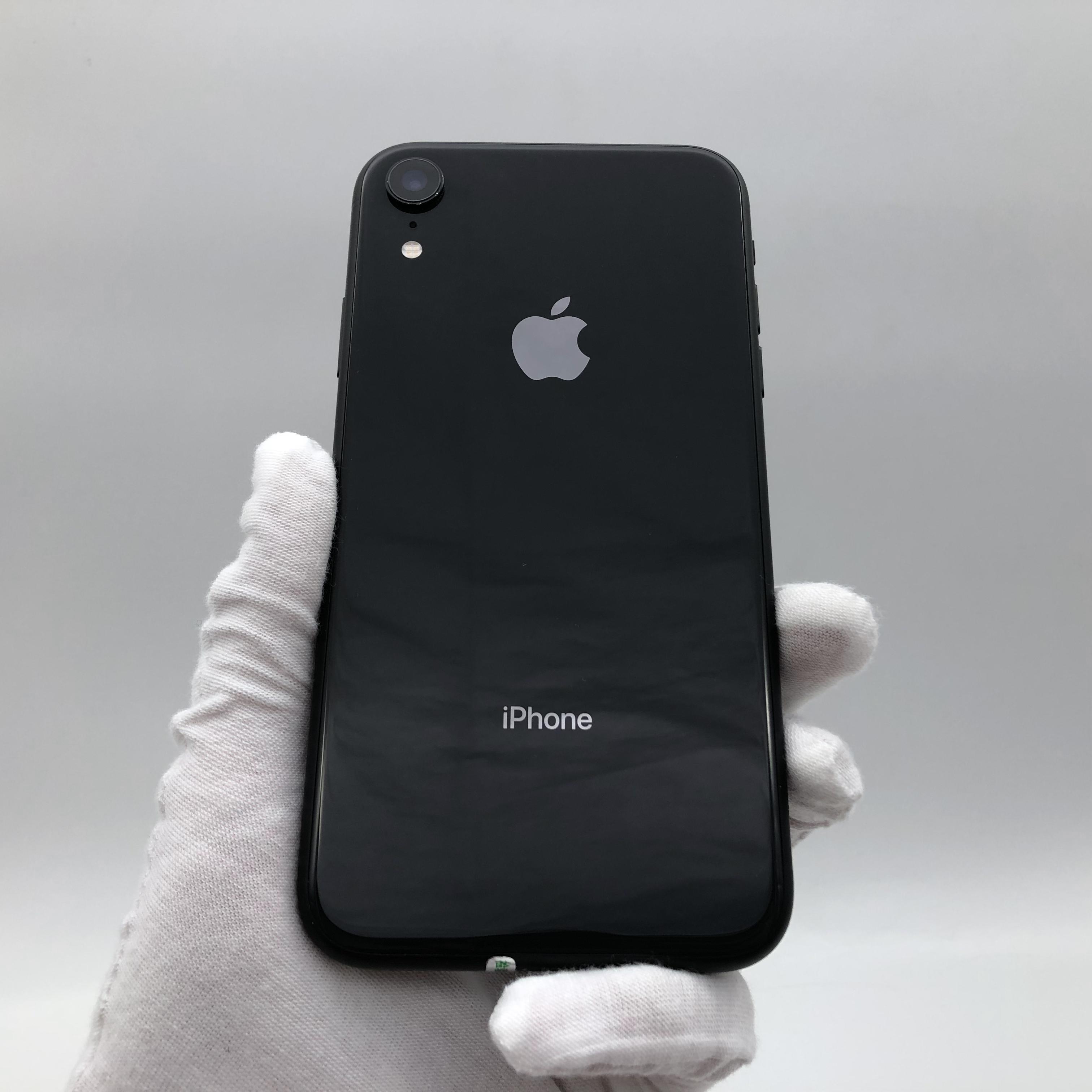 苹果【iphone xr】全网通 黑色 128g 国行 95新 真机实拍