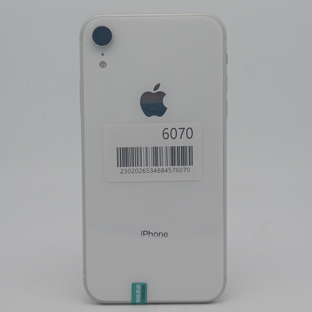 苹果【iPhone XR】4G全网通 白色 128G 国行 9成新 