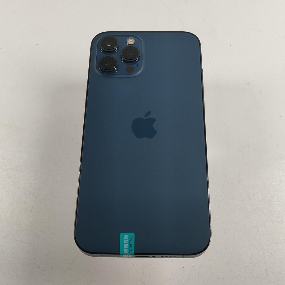 苹果【iPhone 12 Pro Max】5G全网通 海蓝色 128G 国行 99新 