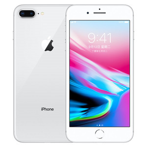 苹果【iPhone 8 Plus】4G全网通 银色 64G 国行 9成新 