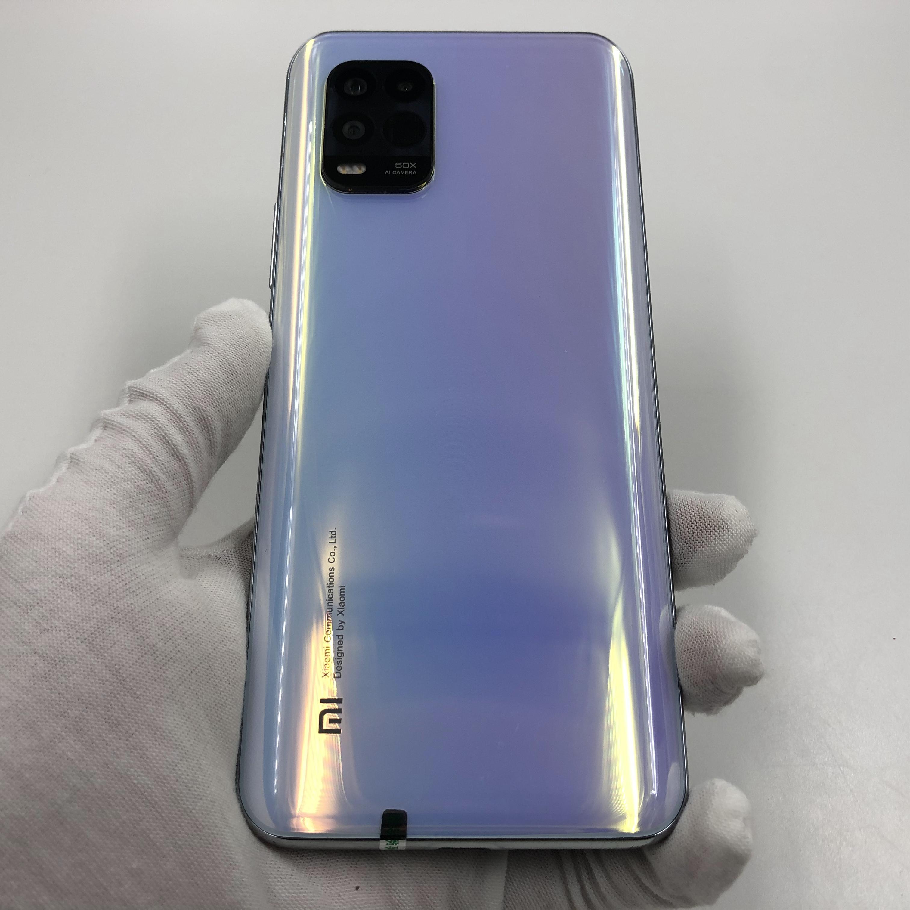 官方质检9成新 5g全网通 6g/128g 国行 白桃乌龙 小米 小米10 青春 5g