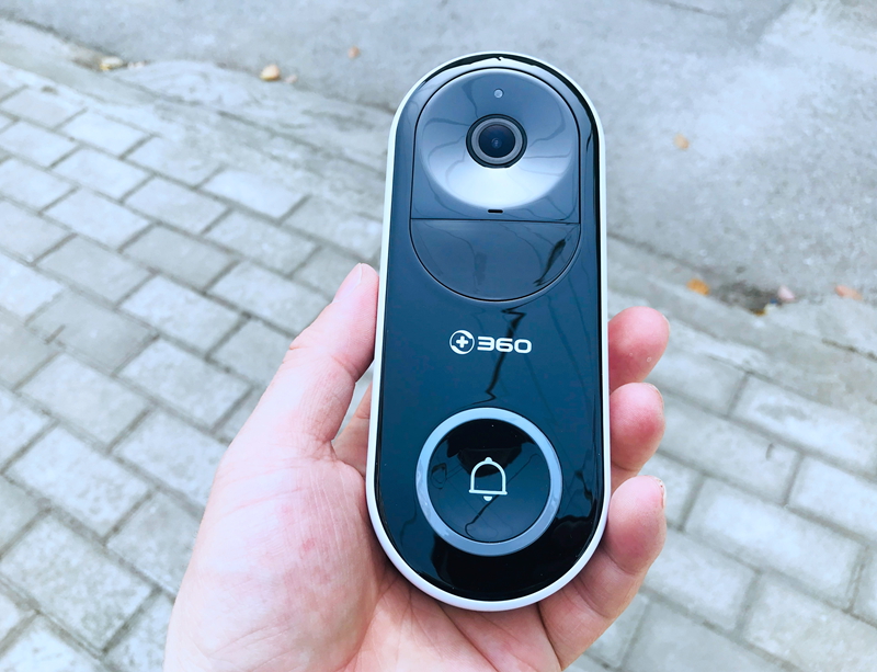 360可视门铃d819 家装体验
