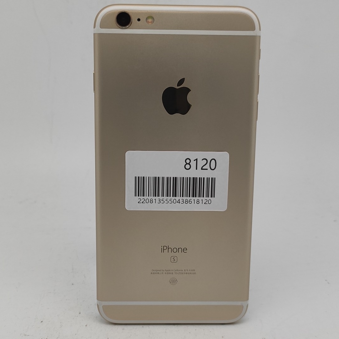 苹果【iPhone 6s Plus】全网通 金色 128G 国行 8成新 
