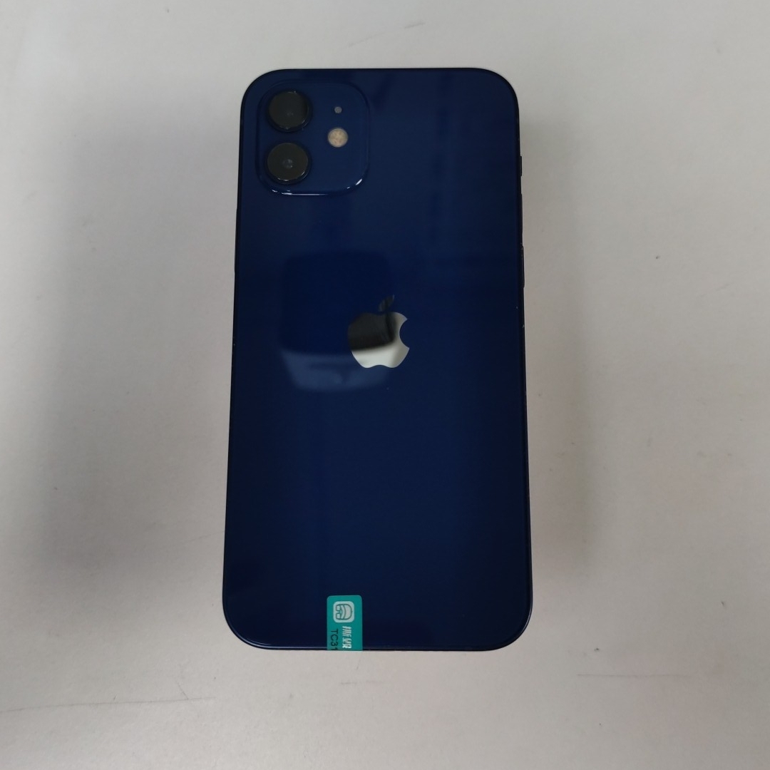苹果【iPhone 12】5G全网通 蓝色 128G 国行 9成新 