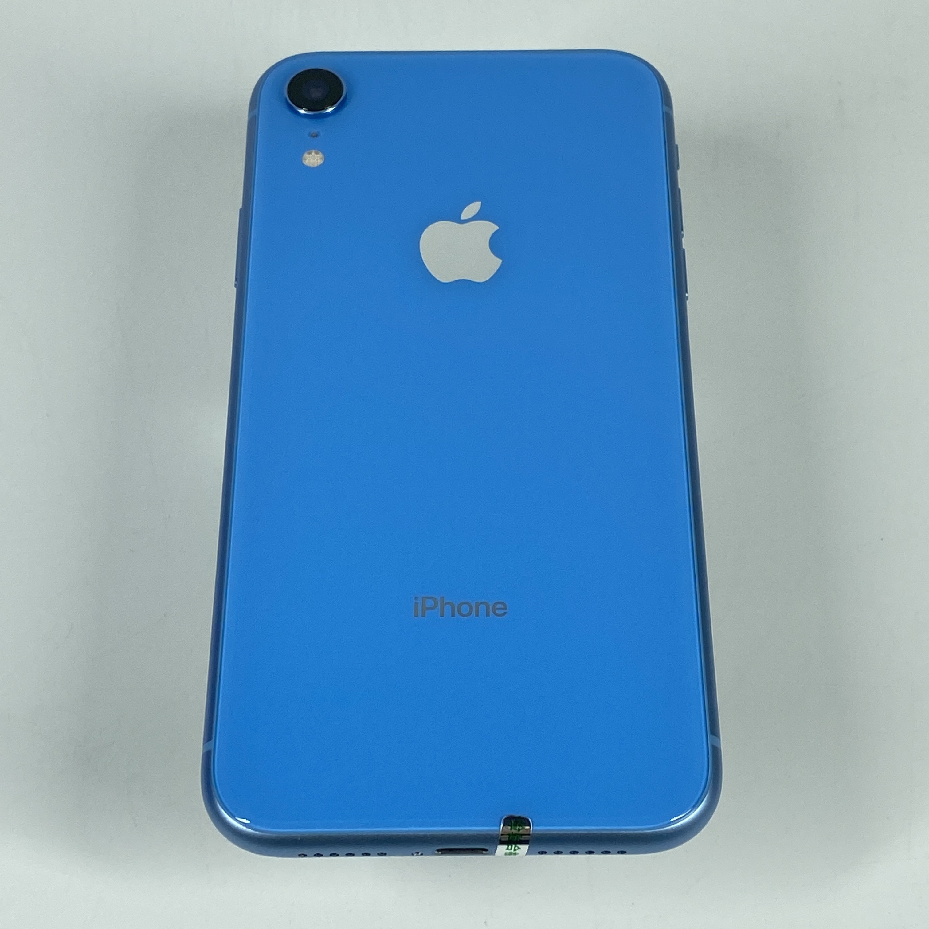 苹果【iPhone XR】4G全网通 蓝色 128G 国行 99新 真机实拍